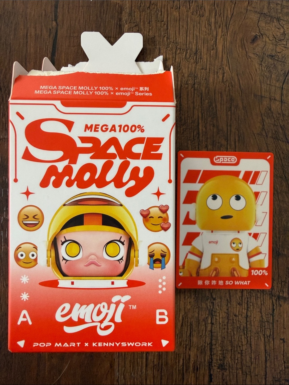 Space Molly Mega 100% Emoji Figure - So What